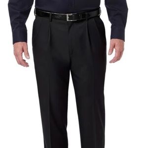 Men’s black 48x34 dress pants Haggar